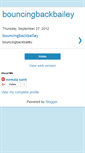 Mobile Screenshot of bouncingbackbailey.blogspot.com