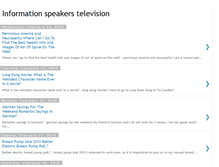 Tablet Screenshot of informatispeakertelevisi.blogspot.com