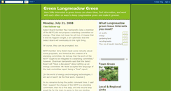 Desktop Screenshot of greenlongmeadowgreen.blogspot.com