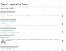 Tablet Screenshot of greenlongmeadowgreen.blogspot.com