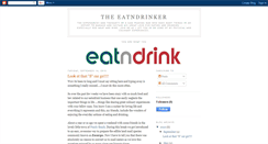 Desktop Screenshot of eatndrinker.blogspot.com