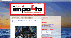 Desktop Screenshot of impactoriodasostras.blogspot.com