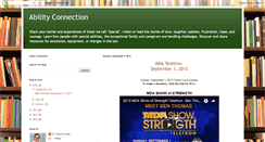 Desktop Screenshot of abilityconnection.blogspot.com