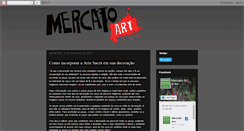 Desktop Screenshot of mercatoart.blogspot.com