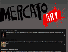 Tablet Screenshot of mercatoart.blogspot.com