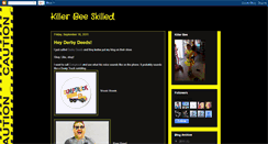 Desktop Screenshot of killerbeeskilled.blogspot.com