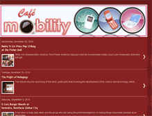 Tablet Screenshot of cafemobility.blogspot.com