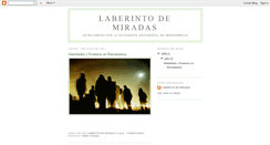 Desktop Screenshot of laberintodemiradas08.blogspot.com