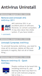 Mobile Screenshot of antivirusuninstall.blogspot.com