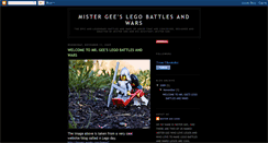 Desktop Screenshot of mistergeelego.blogspot.com