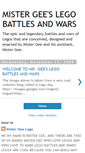 Mobile Screenshot of mistergeelego.blogspot.com