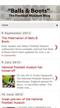 Mobile Screenshot of footballmuseums.blogspot.com