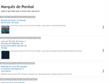 Tablet Screenshot of escolamarquespombal.blogspot.com