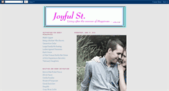 Desktop Screenshot of joyfulst.blogspot.com