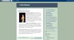 Desktop Screenshot of 1-aphrodisiaque.blogspot.com