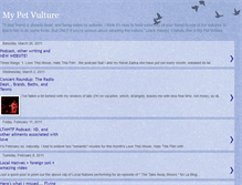 Tablet Screenshot of mypetvulture.blogspot.com