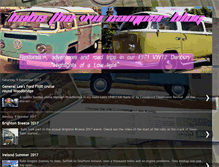 Tablet Screenshot of barbarathevwbus.blogspot.com