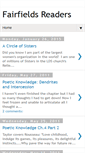 Mobile Screenshot of fairfieldsreaders.blogspot.com