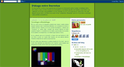 Desktop Screenshot of dialogosentredocentes.blogspot.com