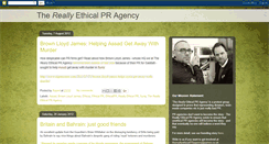 Desktop Screenshot of ethicalpr.blogspot.com