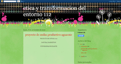 Desktop Screenshot of eticaytransformacion112jessicavaron.blogspot.com