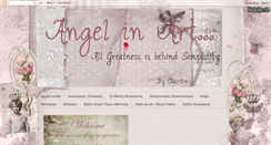 Desktop Screenshot of angelinart.blogspot.com