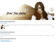 Tablet Screenshot of demifanonline.blogspot.com