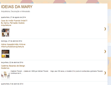 Tablet Screenshot of ideiasdamary.blogspot.com