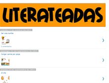Tablet Screenshot of literateadas.blogspot.com