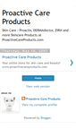 Mobile Screenshot of proactivecareproducts.blogspot.com