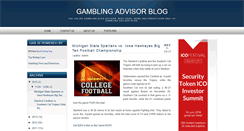 Desktop Screenshot of gamblingadvisor.blogspot.com