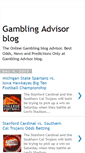 Mobile Screenshot of gamblingadvisor.blogspot.com