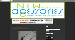 Desktop Screenshot of newaccessories.blogspot.com