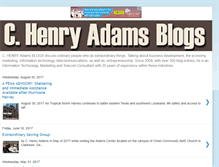 Tablet Screenshot of chenryadams.blogspot.com