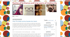 Desktop Screenshot of brilliantmediocrity.blogspot.com