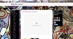 Desktop Screenshot of efecto-arte.blogspot.com