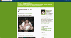 Desktop Screenshot of annassaggyudders.blogspot.com