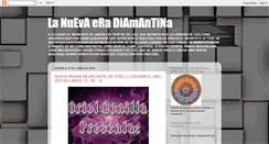 Desktop Screenshot of nuevaeradiamantina.blogspot.com