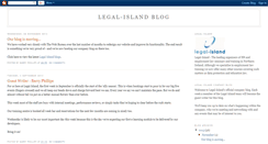 Desktop Screenshot of legal-islandblog.blogspot.com