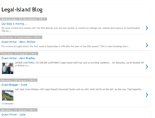 Tablet Screenshot of legal-islandblog.blogspot.com
