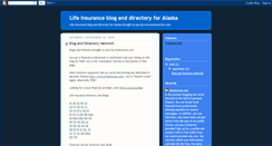 Desktop Screenshot of lifeinsurancealaska.blogspot.com