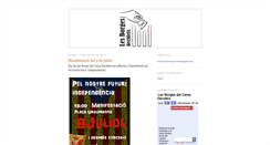 Desktop Screenshot of lesborgesdelcampdecideix.blogspot.com