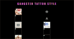 Desktop Screenshot of gangstertattoostyle.blogspot.com