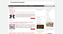 Desktop Screenshot of iconexionperuana.blogspot.com