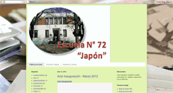 Desktop Screenshot of escuelajapon.blogspot.com