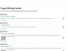 Tablet Screenshot of copyeditingcorner.blogspot.com