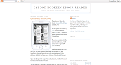 Desktop Screenshot of cybook.blogspot.com