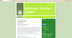 Desktop Screenshot of milliondollarideas23.blogspot.com