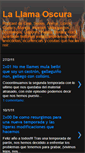 Mobile Screenshot of lallamaoscura.blogspot.com