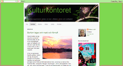 Desktop Screenshot of kulturkontoret.blogspot.com